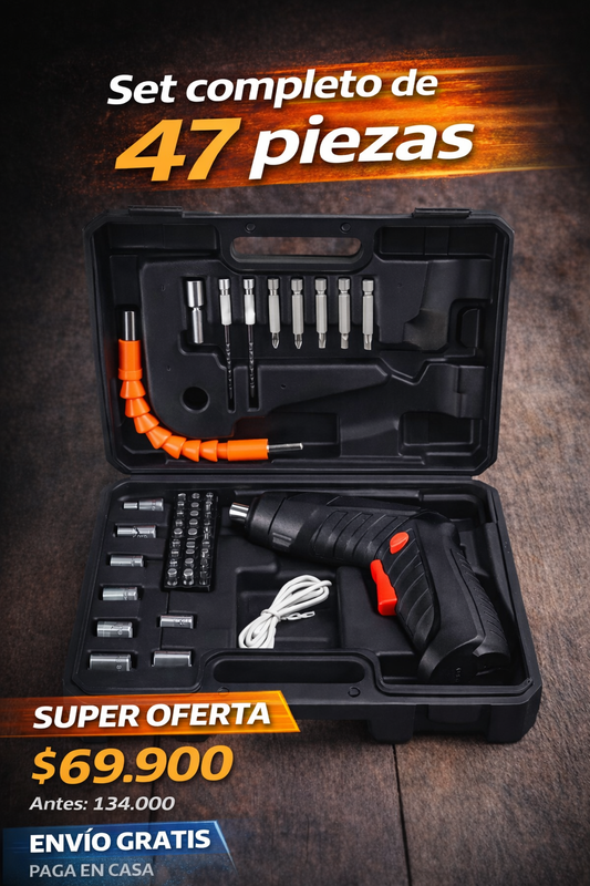 Super Destornillador Eléctrico