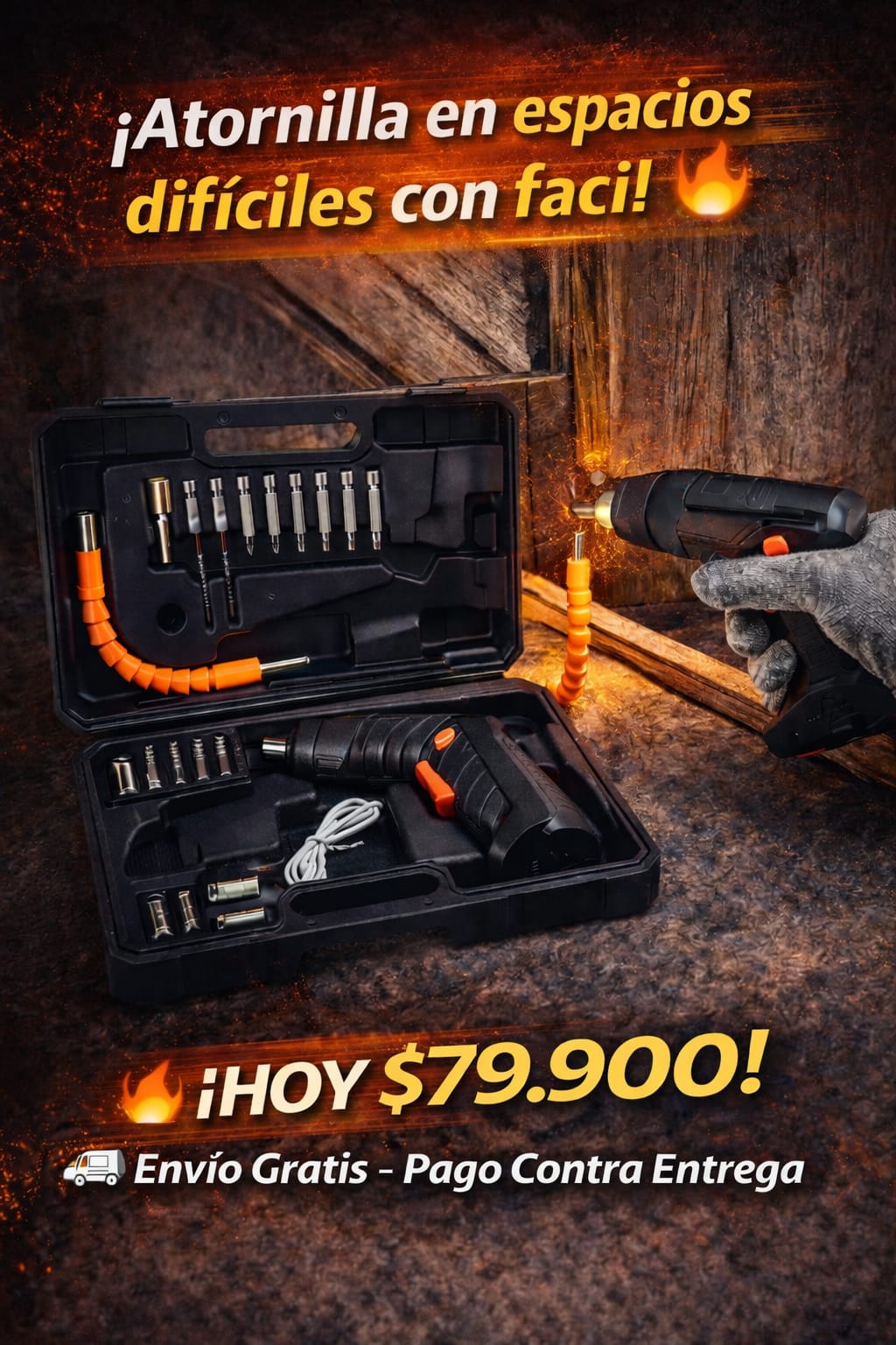 Super Destornillador Eléctrico